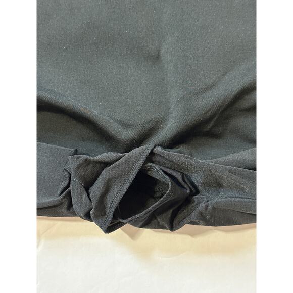 Spanx OnCore Mid-Thigh Shorts Shapewear Sculpting Stretch Very Black Size L - Picture 5 of 8